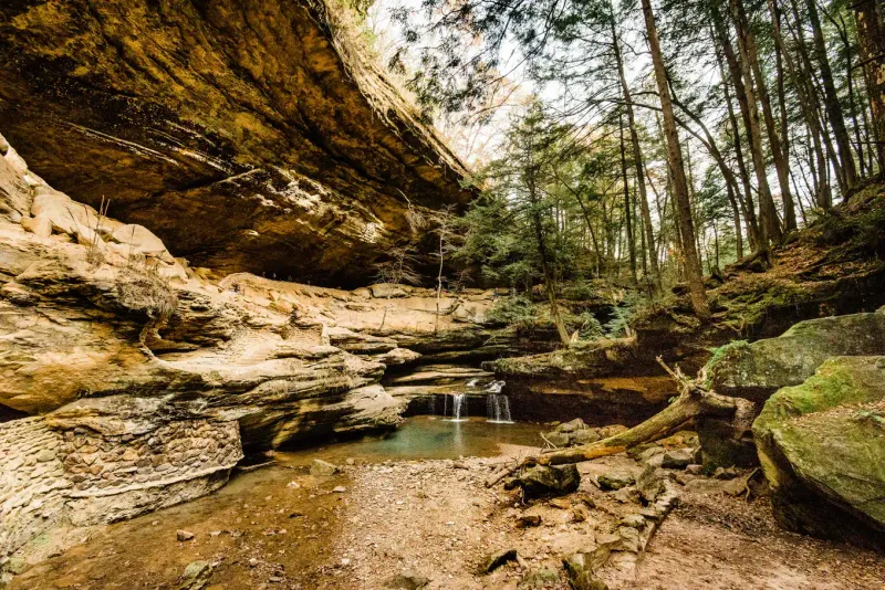 Cantwell Cliffs Gorge And Rim Trails, Hocking Hills State Park