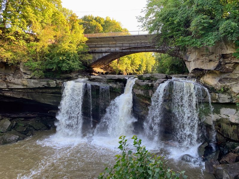 Cascade Park & New Castle - West Falls, East Falls & an Old-Fashioned Meal