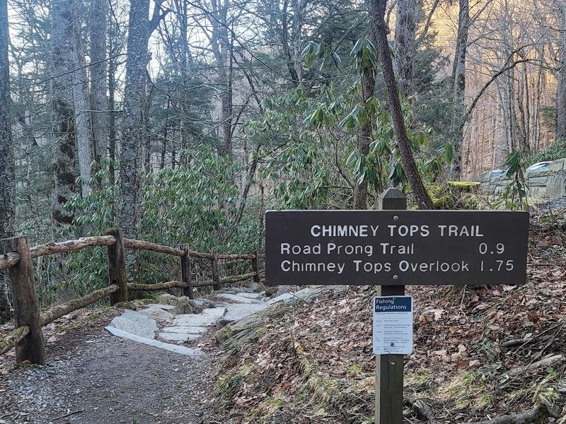 Chimney Tops Trail, Great Smoky Mountains National Park Chimney Tops Trail, Great Smoky Mountains National Park
