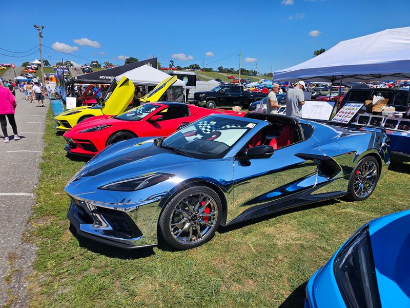 Corvettes Fill The Grounds With Color Corvettes Fill The Grounds With Color
