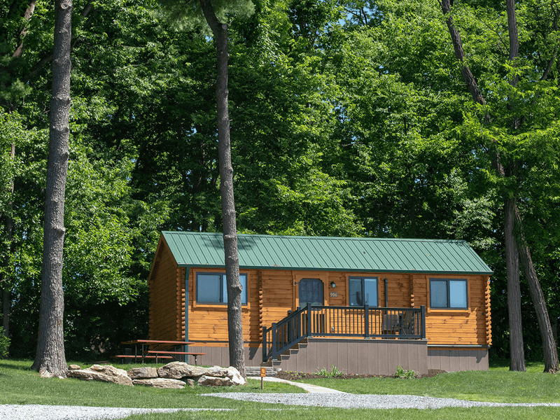 Cozy Cabins for Campers Without a Tent