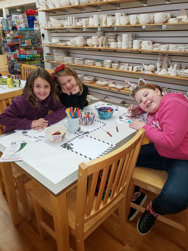 Creative Corners For Crafts And Pottery Painting