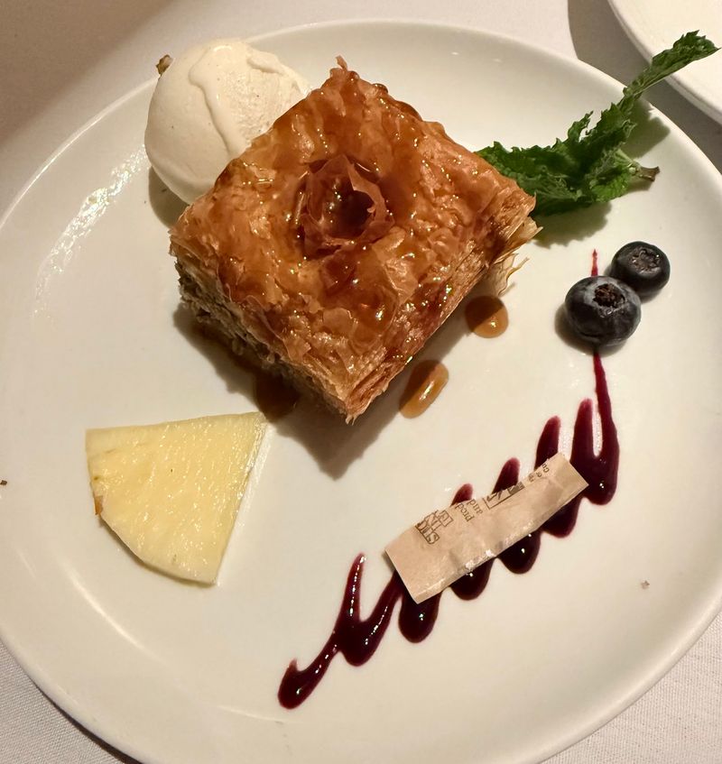 Dessert Brings a Sweet Greek Finish