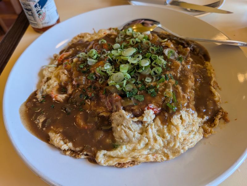 Egg Foo Young With a Creole Twist