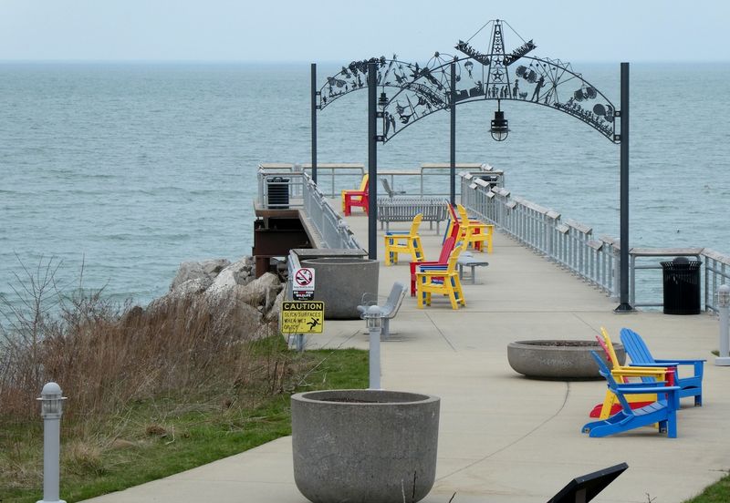 Euclid Beach Pier, Cleveland, Cuyahoga County Euclid Beach Pier, Cleveland, Cuyahoga County
