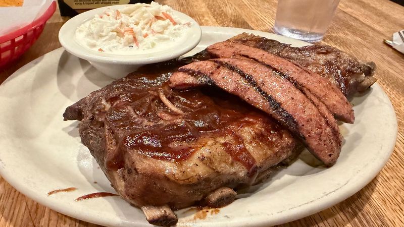 Fall-Off-The-Bone Ribs and Sausage