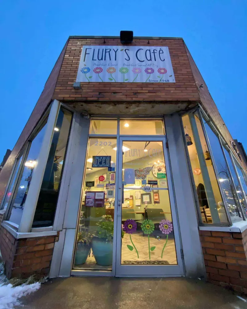 Flury’s Cafe, Cuyahoga Falls Flury’s Cafe, Cuyahoga Falls