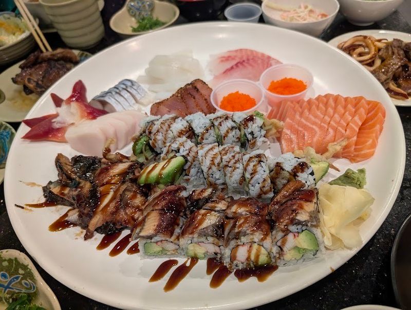 Fresh Sushi and Sashimi Keep Every Round Interesting