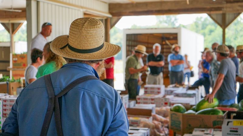 Geauga Growers Produce Auction, Middlefield