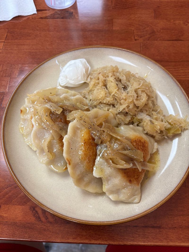 Giant Homemade Pierogies Giant Homemade Pierogies