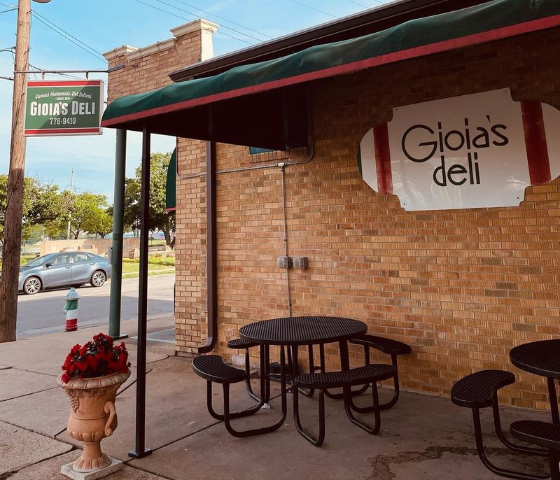 Gioia's Deli On The Hill Since 1918 - Hot Salami Sandwich Gioia's Deli On The Hill Since 1918 - Hot Salami Sandwich