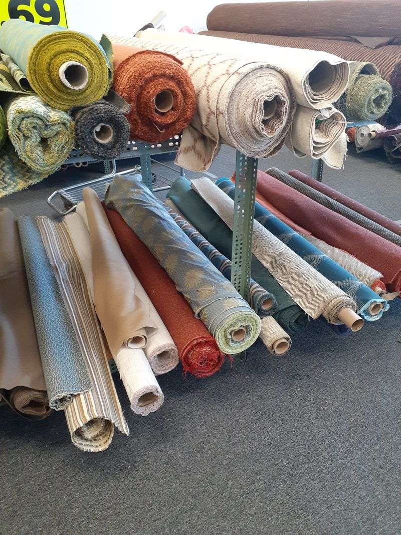 Give Tired Furniture a Fabric Test Give Tired Furniture a Fabric Test