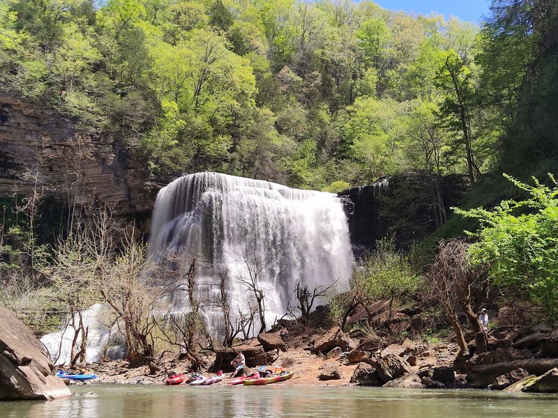 Go Waterfall Hunting at Burgess Falls State Park