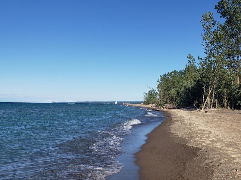 Gull Point Trail at Presque Isle State Park in Erie