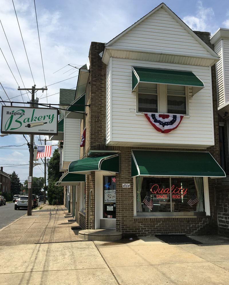 Haegele’s Bakery, Philadelphia