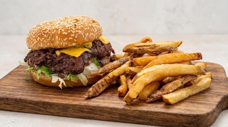 Hand-Cut Fries and Grass-Fed Smash Burgers Round Out the Menu Hand-Cut Fries and Grass-Fed Smash Burgers Round Out the Menu