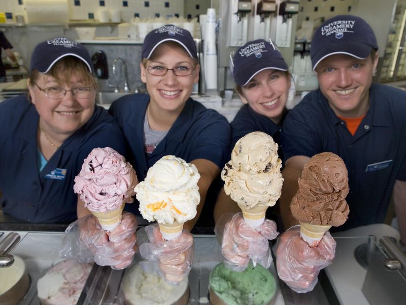 Hand-Dipped Ice Cream Pilgrimage - Penn State Berkey Creamery - University Park Hand-Dipped Ice Cream Pilgrimage - Penn State Berkey Creamery - University Park