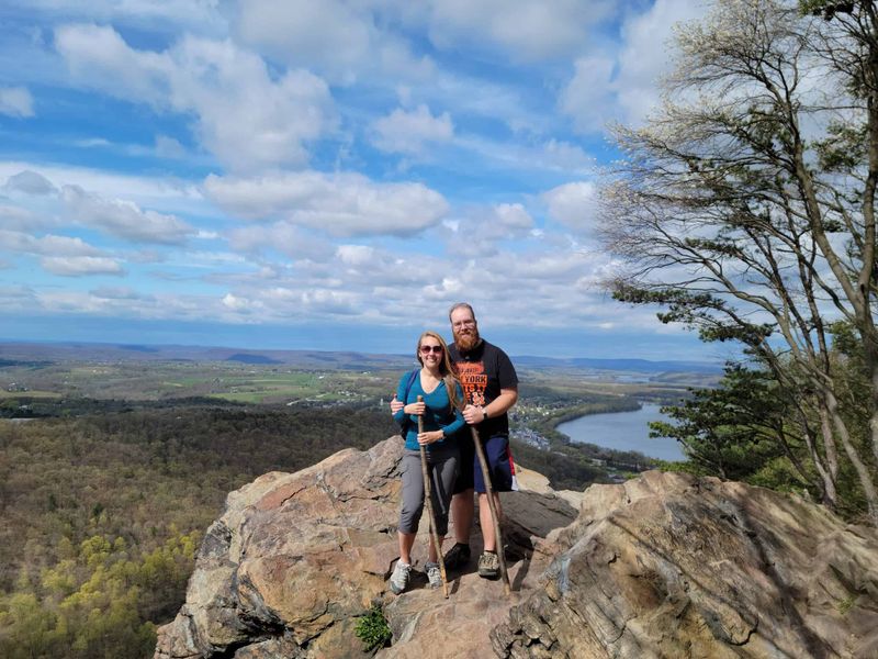 Hawk Rock Trail in Duncannon