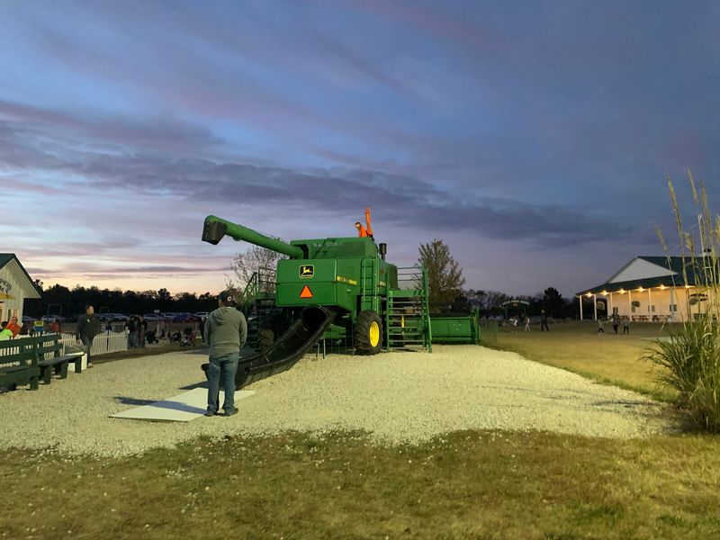Hayrides Take on a Whole New Atmosphere at Night