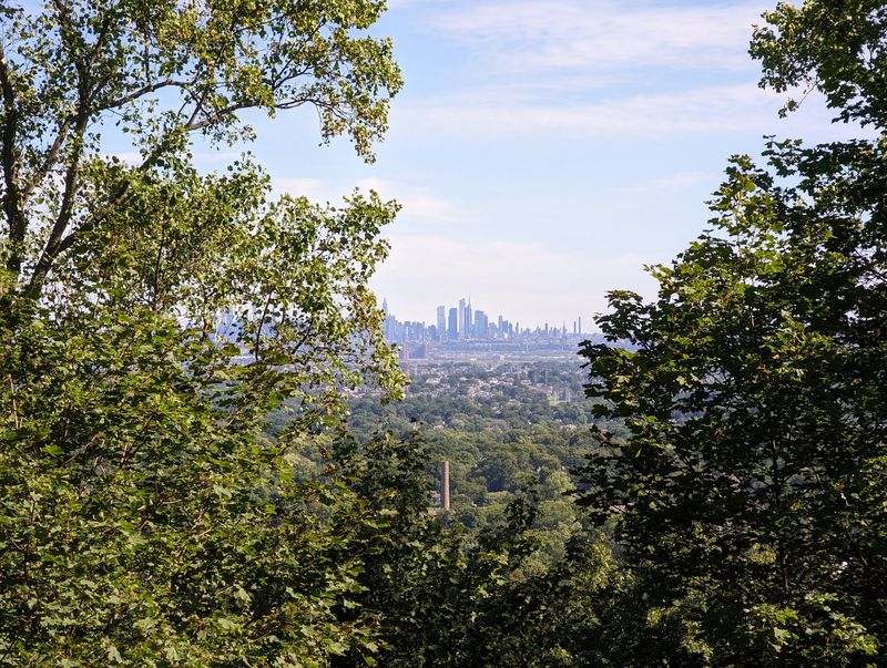 Hilltop Grounds Offer Sweeping Views Toward New York City
