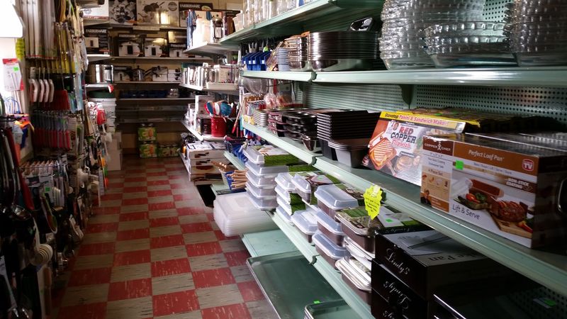 Housewares Packed Beside the Fabric