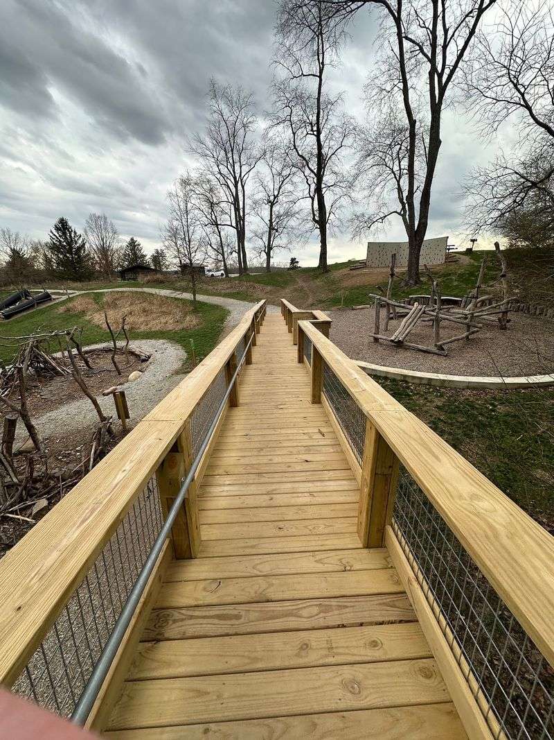 Infirmary Mound Park Nature Playscape, Granville