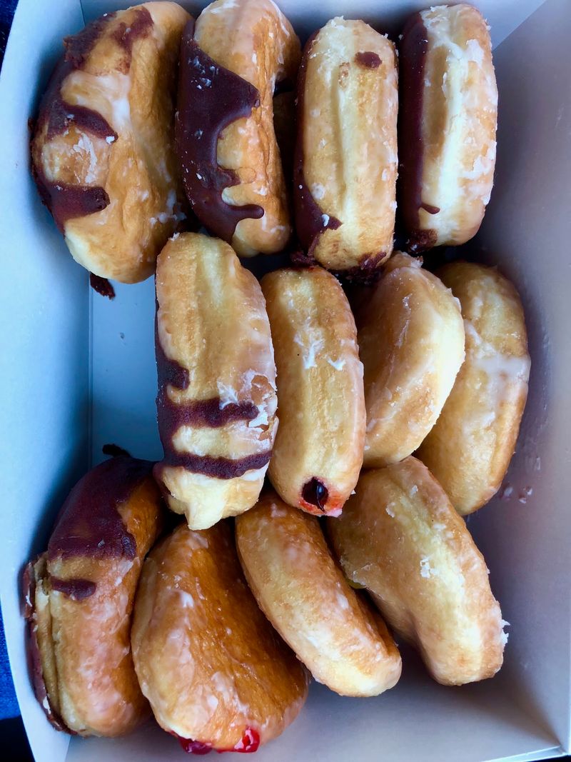 Bavarian Cream Donuts Stuffed to Bursting Bavarian Cream Donuts Stuffed to Bursting