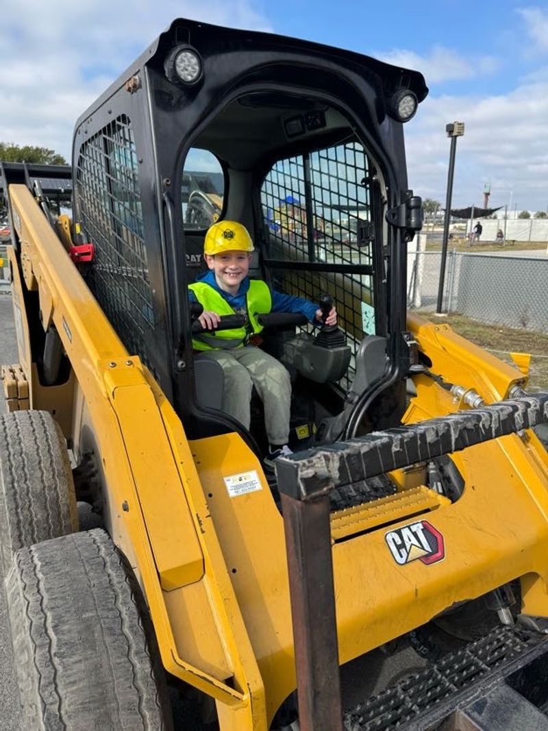 Kid-Sized Construction Vehicles With Real Driving Action Kid-Sized Construction Vehicles With Real Driving Action