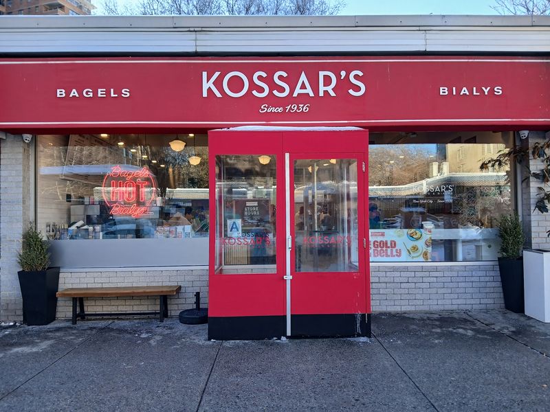 Kossar's Bagels And Bialys - Bialy Kossar's Bagels And Bialys - Bialy