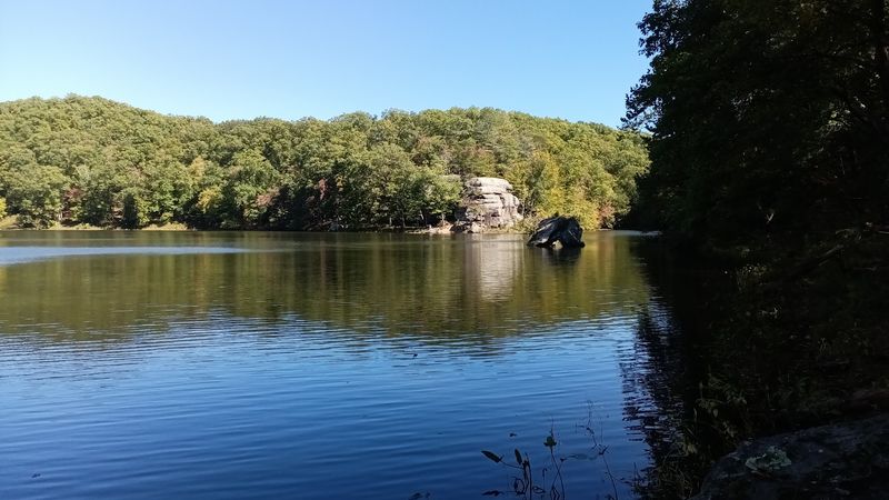 Lake Vesuvius Overlook Loop in Ironton, Lawrence County Lake Vesuvius Overlook Loop in Ironton, Lawrence County