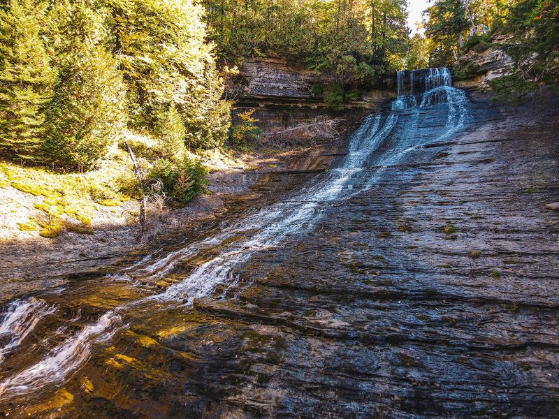 Laughing Whitefish Falls, Near Sundell