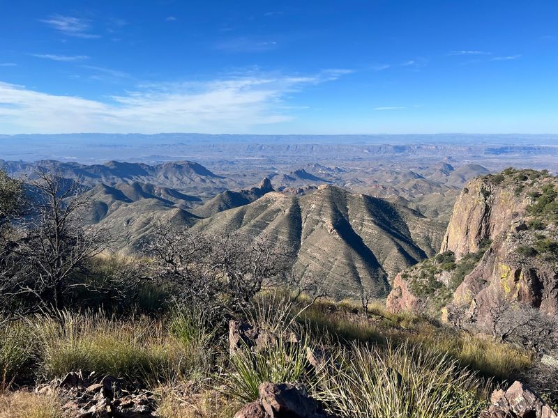 Lost Mine Trail Mountain Views