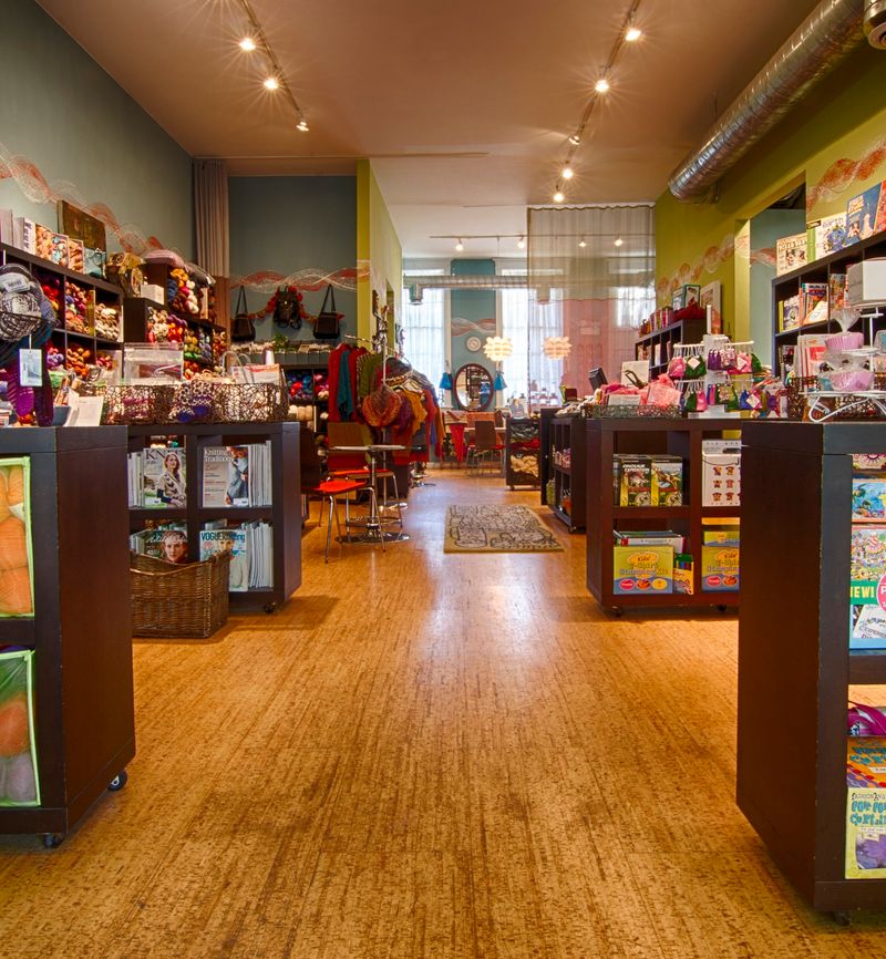The Yarn Wall Serves Newcomers and Experts Alike