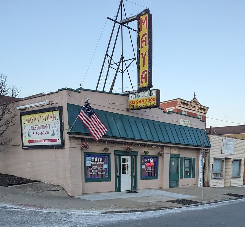 Mayas Indian Restaurant in Cincinnati, Hamilton County