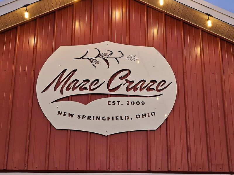 Maze Craze Corn Maze, New Springfield Maze Craze Corn Maze, New Springfield
