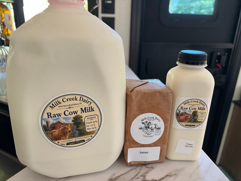 Milk Creek Dairy in Huron