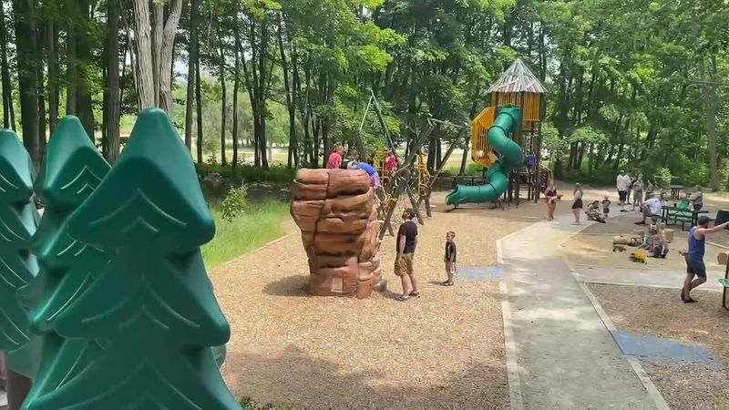 Multiple Playgrounds Scattered Throughout Multiple Playgrounds Scattered Throughout
