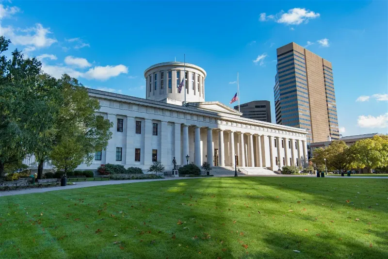 Ohio Statehouse in Columbus, Franklin County