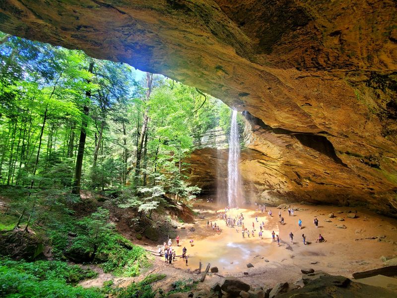 Old Man's Cave Feels Like Stepping Into Another World