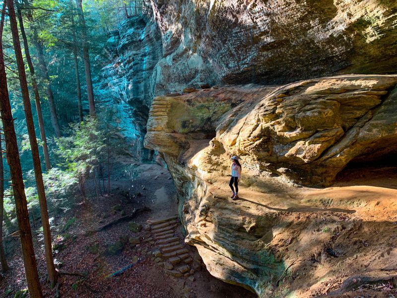 Old Man's Cave Gorge Trail, Hocking Hills State Park