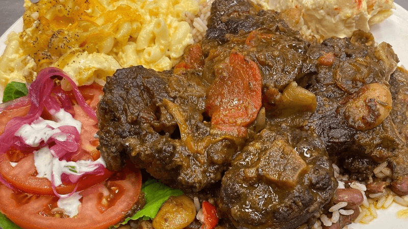 Oxtails and Smothered Turkey Wings Lead the Menu Oxtails and Smothered Turkey Wings Lead the Menu