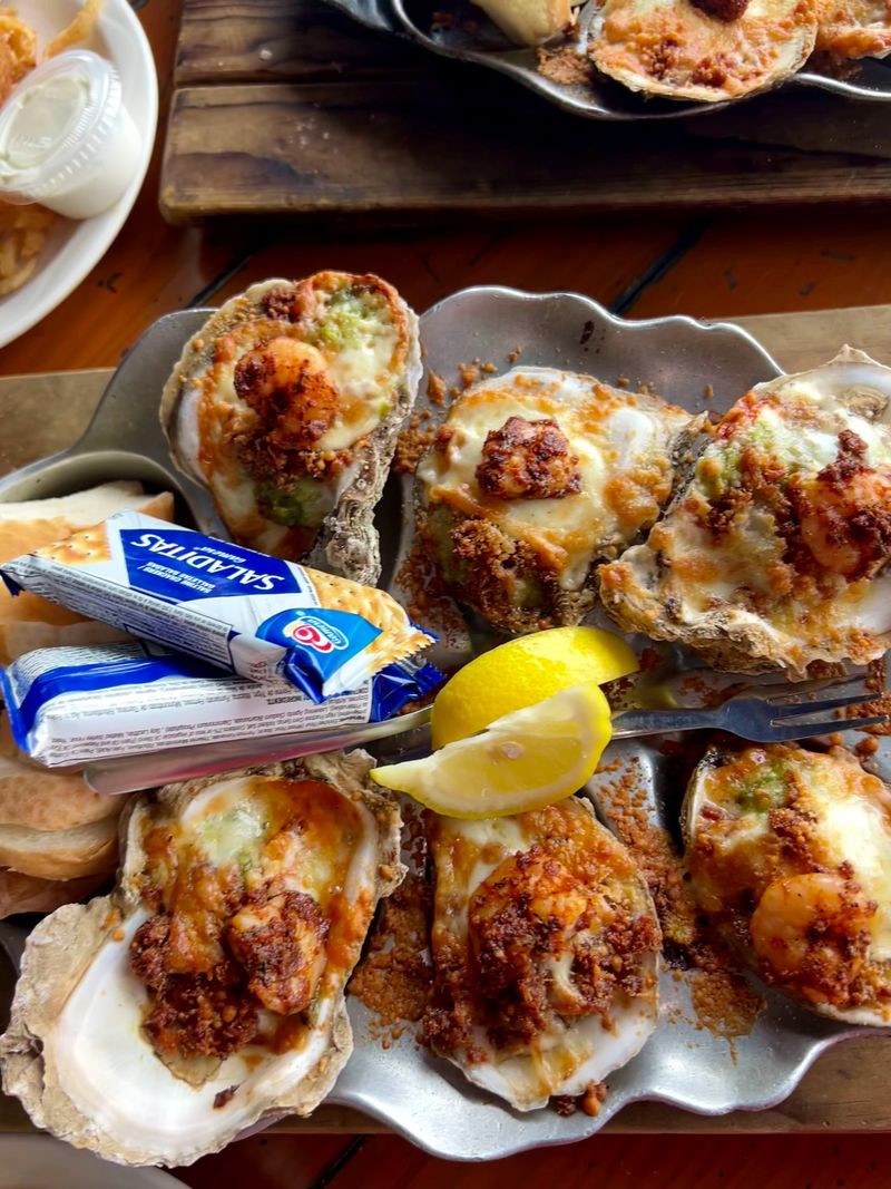Oysters Served Fresh From The Gulf