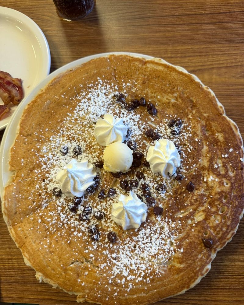 Pancakes That Take Over the Plate