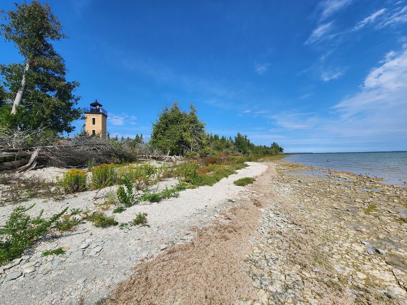 Peninsula Point, Rapid River: Butterflies, Hawks, and a Lonely Lighthouse Peninsula Point, Rapid River: Butterflies, Hawks, and a Lonely Lighthouse