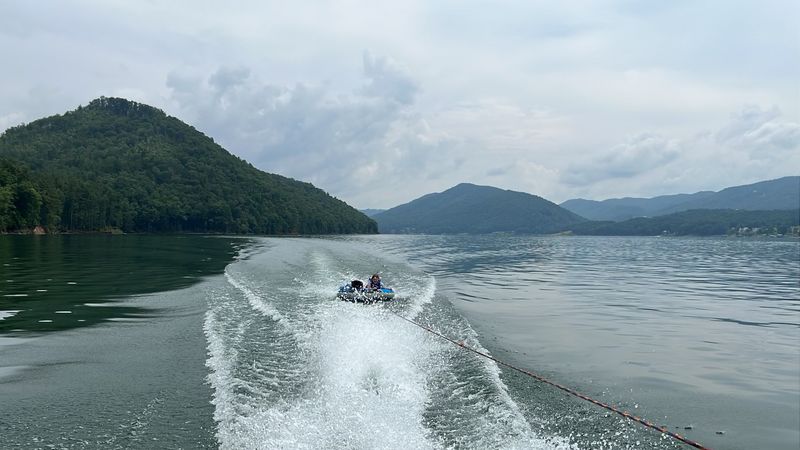 Perfect Setup for Tubing and Water Sports Perfect Setup for Tubing and Water Sports