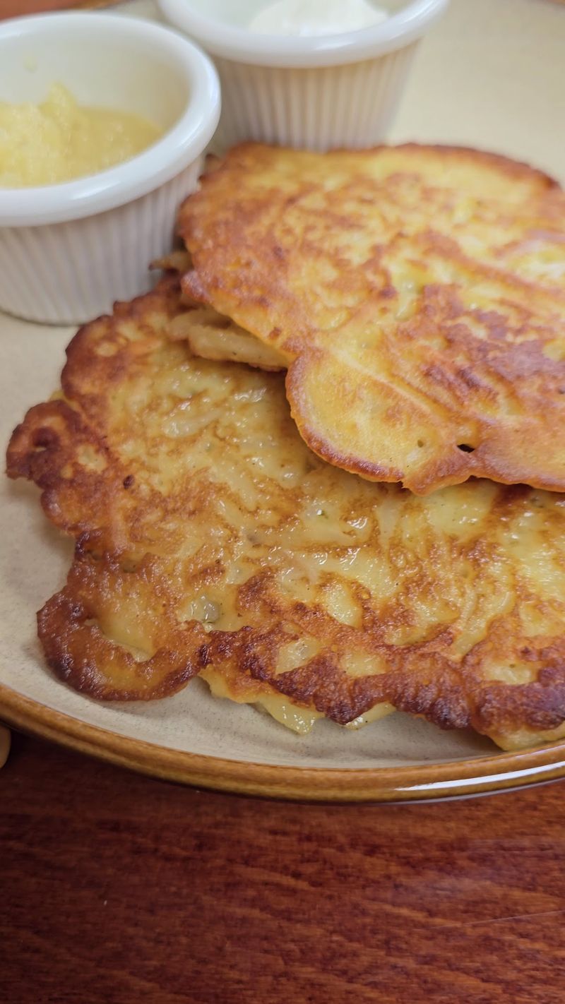 Potato Pancakes and Hearty Sides Potato Pancakes and Hearty Sides
