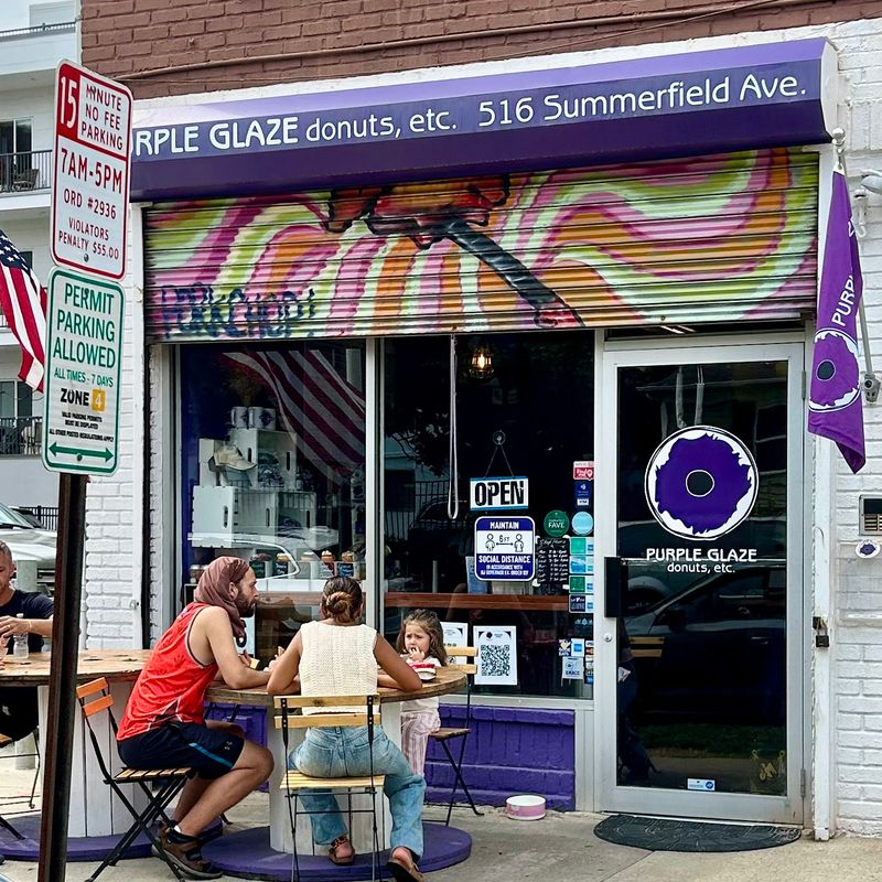 Purple Glaze Donuts - Asbury Park