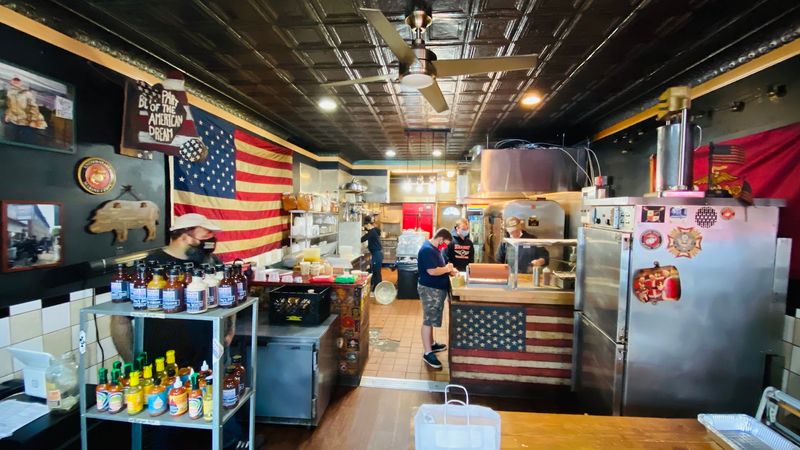 Red White & Que Smokehouse, Green Brook Red White & Que Smokehouse, Green Brook