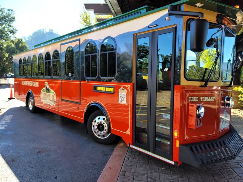 Ride the Gatlinburg Trolley
