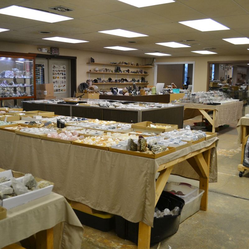 Room After Room of Sparkling Crystals Room After Room of Sparkling Crystals